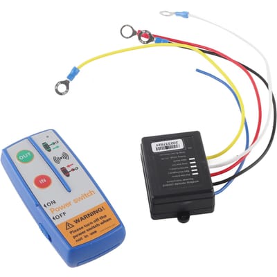 12V Elektrische Lier Draadloze Afstandsbediening Systeem Zender Ontvanger Kit voor Vrachtwagen ATV SUV