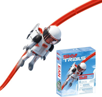 PLAYMOBIL Sky Trails - Sky Rider 71976 - Bouwspeelgoed & actieset om te bouwen, bouw je individuele avontuur met gedetailleerde accessoires & held Sky Rider | voor actiefans en bouwliefhebbers