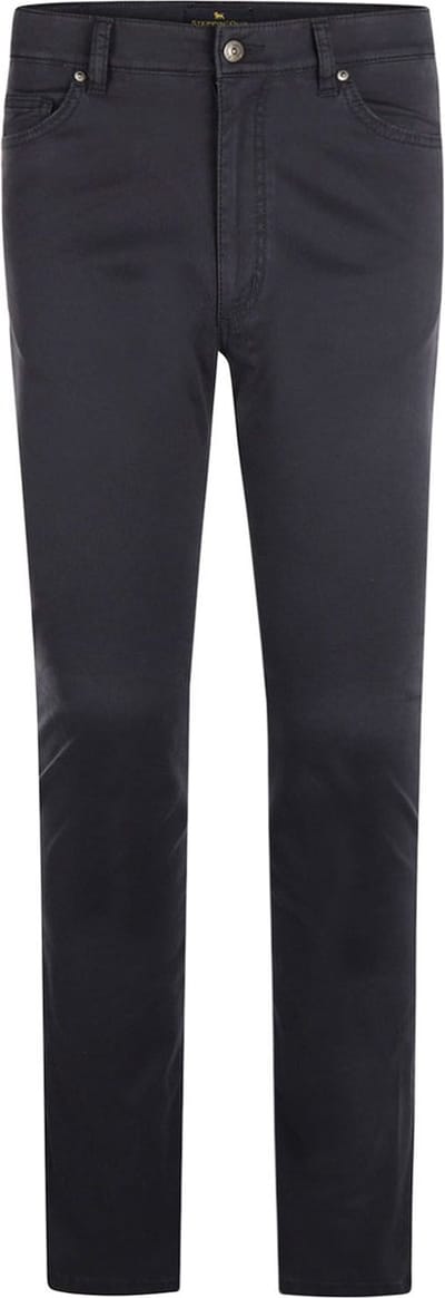 Steppin' Out Broek 5-pocket Johnson Donkerblauw (navy) - Maat W 32 - L 34 - Heren - Five-pocket broek