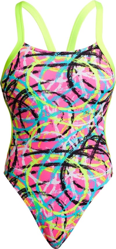 Donut Delight Brace free one piece - Dames | Funkita | Maat 8