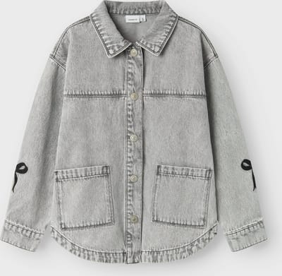 NAME IT - NKFGLORIA DNM EMB JACKET 7511-ZA T - Meisjes - Buitenjassen