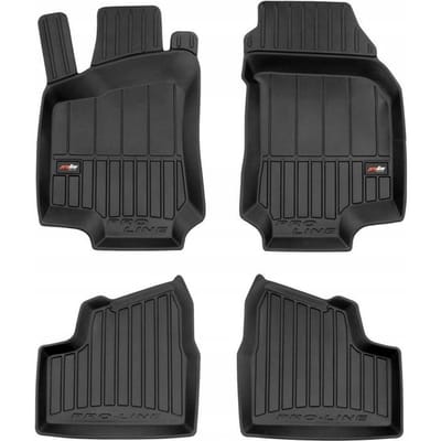 FROGUM PROLINE Automatten - Geschikt voor OPEL ASTRA II G Kombi (1998-2009) - 4-delig - TPE Rubber - Zwart