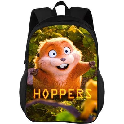 Hoppers Cartoon Film Geprinte Rugzak voor Jongens Meisjes Cartoon Schooltas Kinder Boekentas Rucksack Tassen Mochila