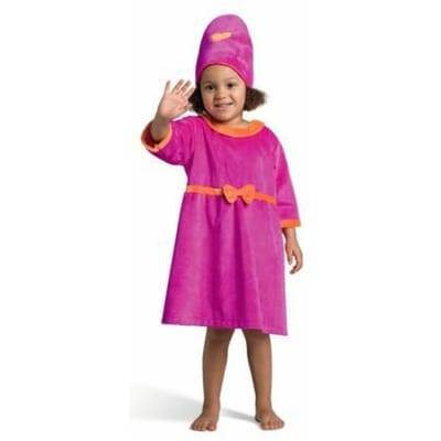 Bumba - Verkleedkleding - Bumbina verkleedpak 1 tot en met 4 jaar - Maat 98/104 - Exclusief hoed