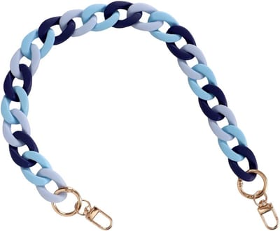 Verlengstuk voor Handtashengsel in Dik Acryl, 46 cm Kettingriem voor Tassen en Portemonnees