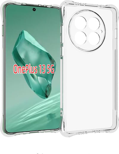 MobyDefend Hoesje - Geschikt voor OnePlus 13 - Transparante Shockproof TPU Backcover - Verstevigde Hoeken - Volledig Doorzichtig