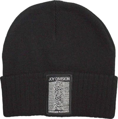 Joy Division - Unknown Pleasures Beanie Muts - Zwart