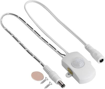 Automatische PIR Bewegingssensor Schakelaar voor LED Strips - DC 6V-24V, Bewegingsdetectie, Energiezuinig en Betrouwbaar