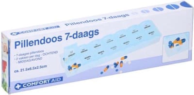 Pillendoosje - 7 dagen - Ochtend en avond - Medicatiedoos