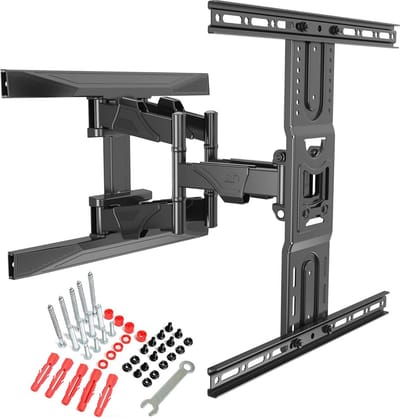 Draaibare TV muurbeugel voor 45-75 inch TV - robuuste VESA beugel met bewegingsmogelijkheden