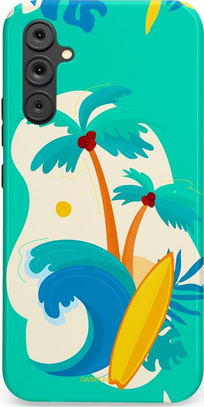 Casetastic Hoesje Geschikt voor Samsung A34 (5G) - Stijlvolle Beschermende Duo-layer Case - Golvennoot