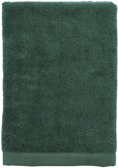 Södahl organic Comfort Handdoek 70 x 140 cm Forest green