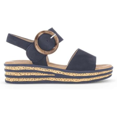 Gabor -Dames - blauw donker - sandalen - maat 37