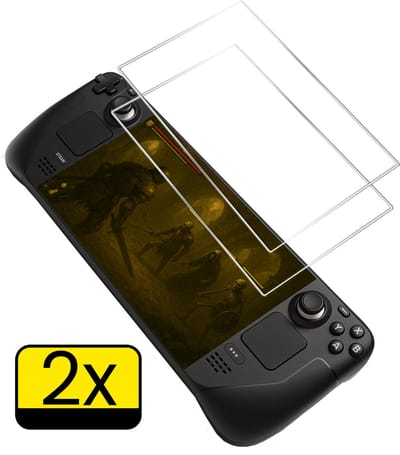 Screenprotector - Geschikt voor Steam Deck OLED - Screenprotector Gehard Glas Beschermglas - 2 Stuks