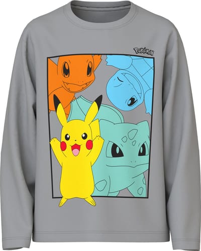 NAME IT - TKMPIHU POKEMON NREG LS TOP NOOS SKY - Jongens - Lange mouwen shirts