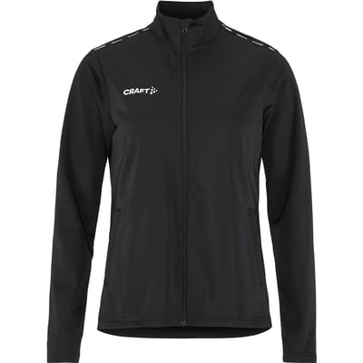Craft Squad Go Trainingsjack Dames - Zwart | Maat: XS