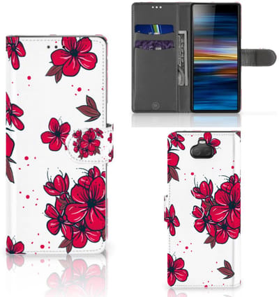 Sony Xperia 10 Hoesje Blossom Red