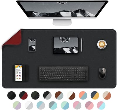 Grote Bureau-onderlegger PU-leer - Waterdichte XL Muismat & Laptopmat voor Bureau