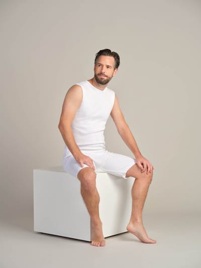 Body voor volwassenen | Rugritssluiting  | Rits in het kruis | Wit | XS