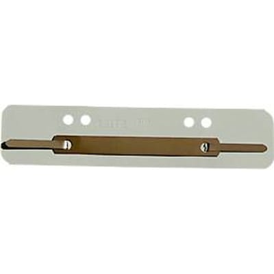 LEITZ® hechtstroken, karton, A4, 25 stuks, grijs