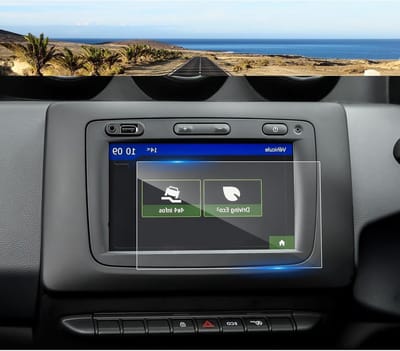 Navigatiescherm Beschermfolie voor 7 Inch GPS, Tempered Glass, 9H Krasbestendig en Perfecte Pasvorm voor Auto's