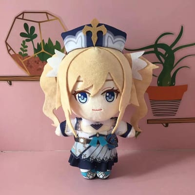 Anime Genshin Impact Barbara Peluches Jouets en Peluche Oreiller Mignon Jouet Cadeau d'Anniversaire pour Enfants 20cm 20cm