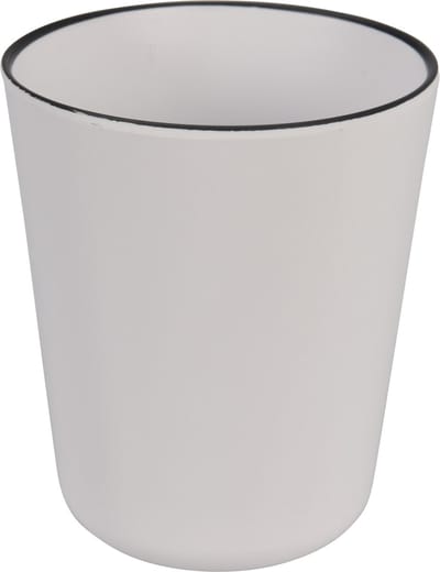 Beker melamine 450ml wit