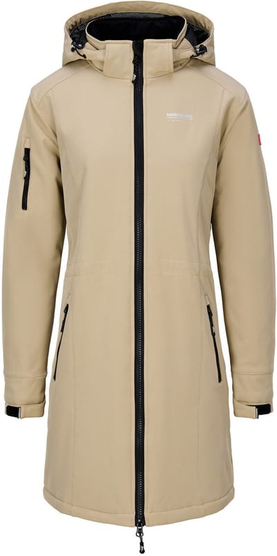 Nord Berg Padded Softshell Gitte Dames - Jas - Ecru Xxl