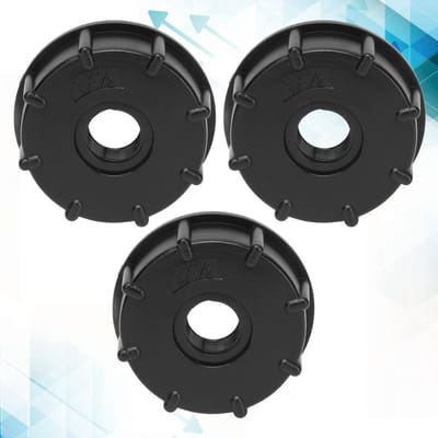 Dailygoods - IBC Tank Connector Set - Coarse Wire - 3 Stuks - Tuinslang Adapter - Geschikt voor diverse tanks - Eenvoudige installatie - Duurzaam mate...