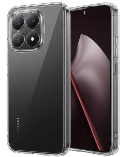 Hoesje - Geschikt voor Xiaomi 15T - Sterk & Shockproof - Hoes Cover - Siliconen Case - Transparant