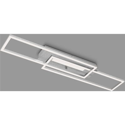 BRILONER - FRAME MID - LED plafondlamp - 40W - 4400 lm - warm wit 3000K - afzonderlijk schakelbaar - memory functie - draaibaar - IP20