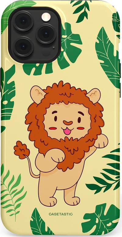 Casetastic Hoesje Geschikt voor Apple iPhone 12 Pro Max Magsafe - Stijlvolle Beschermende Duo-layer Case - Brulknuffel
