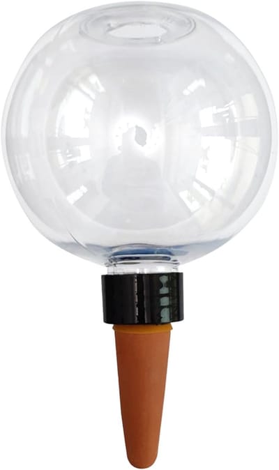Zelf bewaterende plantenbak - Waterbollen planten - Planten water geven - Grote 500ml capaciteit - 17 cm lengte - Transparant