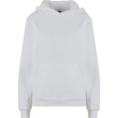 Urban Classics - Organic Loose Brushed Fleece Hoodie/trui - XS - Wit