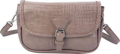Melady Slangenleer Dames Handtas - Roze