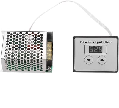 By shayne - Digitale Spanningsregelaar - 4000 W Vermogen - Ideaal voor Boilers en Lampen - AC 220V - Licht Dimmer voor Thuisgebruik - Geschikt voor I.
