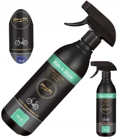 Bike on Wax Ride & Shine - Fiets Glansmiddel - 500ml - Oranje Geur - Voor Kunststof en Gelakte Delen