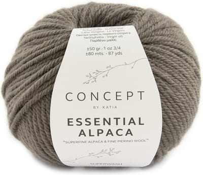 Katia Concept Essential Alpaca 78 Beige grijs