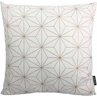 Gek op kussens! Sierkussen nadal white/gold | 45 x 45 cm | katoen/polyester