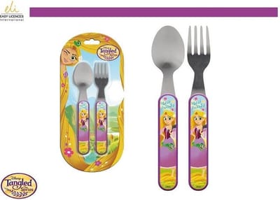 Bestek set Disney Princess Tangled Rapunzel (metaal/kunststof)