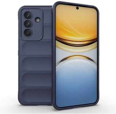 Coverup Hoesje - Geschikt voor Samsung Galaxy A37 Hoesje - Coverup Hands-On Rugged Back Cover - Blauw