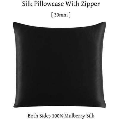 30 Momme 100% Zijde Kussenhoes Kussensloop Met Verborgen Rits Decoratieve Kussens Woondecoratie Funda Cojin Voor Woonkamer 50x50cm