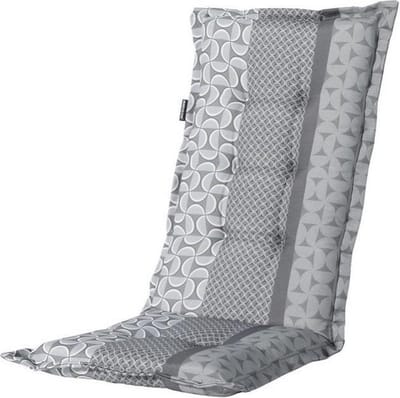 Madison Tuinkussens lage rug Pasa grey 105x50 Grijs