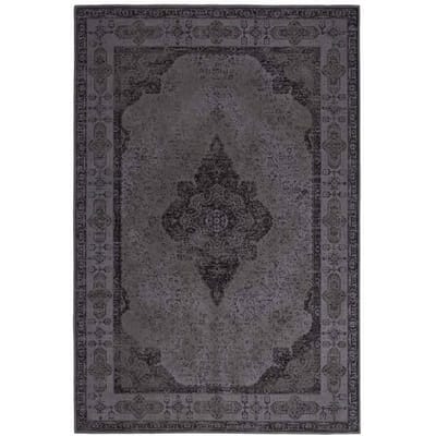 Fine Asianliving Vloerkleed Lowlands Charcoal 160x230cm