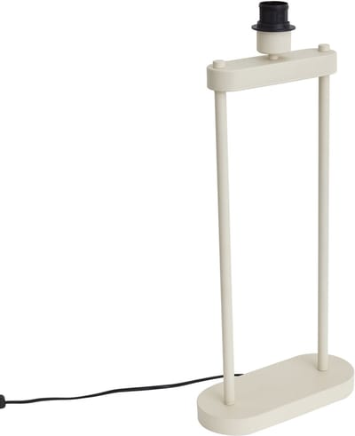 QAZQA thijmen - Moderne Tafellamp - 1 lichts - H 58 cm - Beige - Hal / Vide,Kantoor / Werkkamer,Slaapkamer,Winkel / Showroom