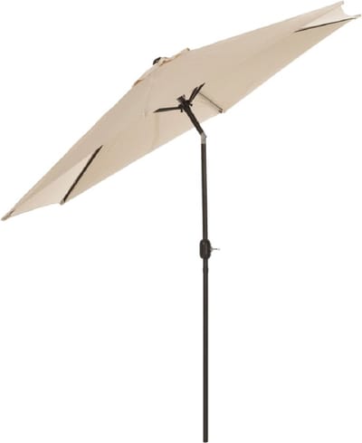 Madison - Parasol Tenerife Round Ecru - 300cm - Beige