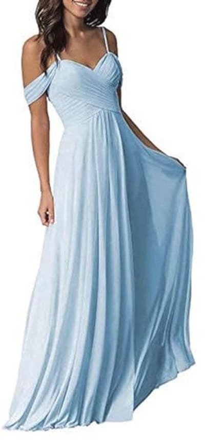 Elegant Maxi Jurk voor Dames - Mouwloos, Bruiloftsgast, Vintage Party