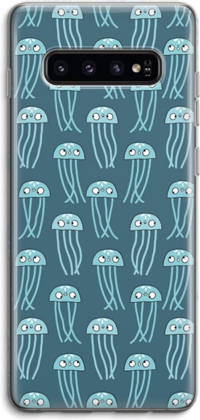 Case Company® - Hoesje geschikt voor Samsung Galaxy S10 4G hoesje - Kwallie - Soft Cover Telefoonhoesje - Bescherming aan alle Kanten en Schermrand