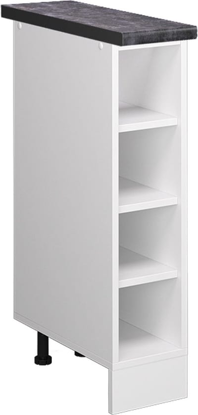 Vicco R-Line Keukenrek – 20 cm, WB Antraciet Wit