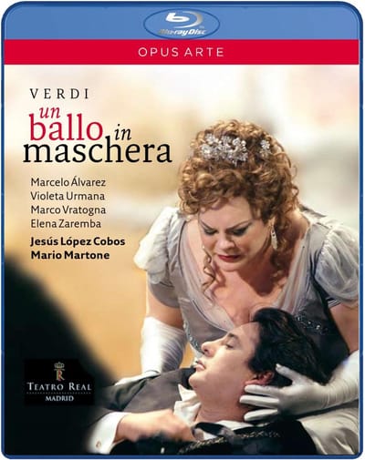 Marcelo Alvararez, Violeta Urmana, Marco Vratogna, Orchestra Of Teatro Real Madrid - Verdi: Un Ballo In Maschera (Blu-ray)